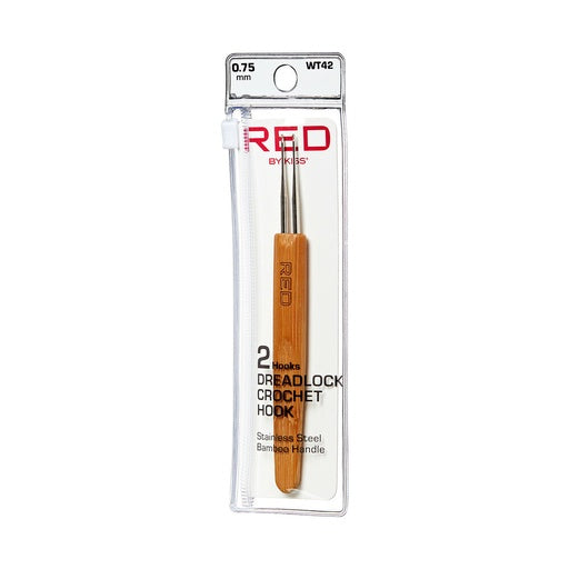 Red By Kiss Dreadlock Crochet Hook (2 Hooks) 0.75mm