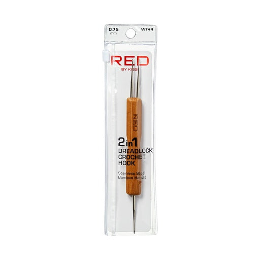 Red By Kiss 2in1 Dreadlock Crochet Hook 0.75mm
