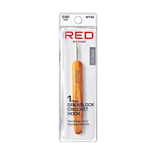Red by Kiss Dreadlock Crochet Hook (1 Hook) 0.50mm