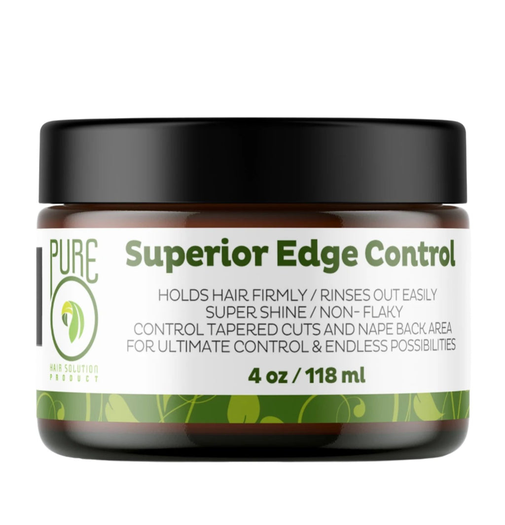 Edge Control Only Sphere Pure O Superior Edge Control 4oz
