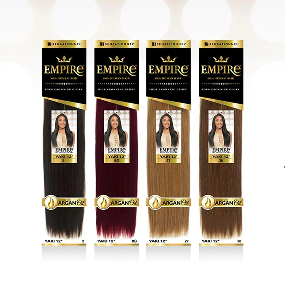 Sensationnel Empire Yaki 100% Human Hair