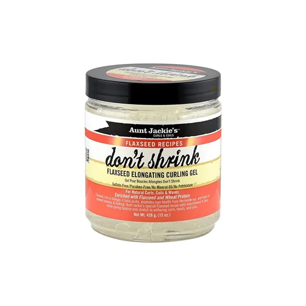 Aunt Jackie's Don't Shrink Flaxseed Elongating Curling Gel 15oz