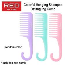 Red By Kiss Hanging Shampoo Comb Assorted Color