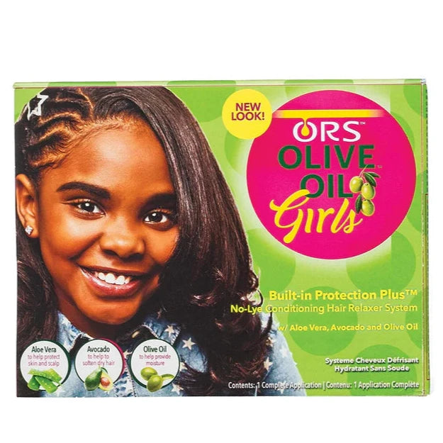 ORS Olive Oil Girls No-Lye Conditioning Hair Relaxer System