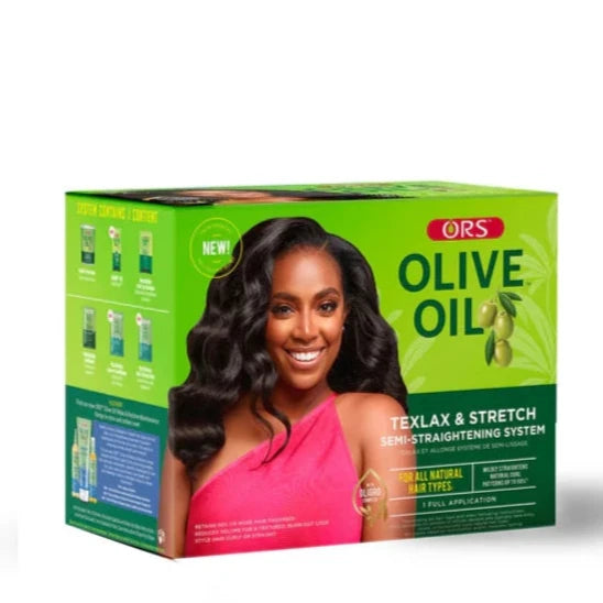 ORS Olive Oil Texlax & Stretch Semi Straightening System