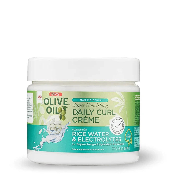 ORS Olive OIl Max Moisture Rice Water Daily Curl Creme 8oz