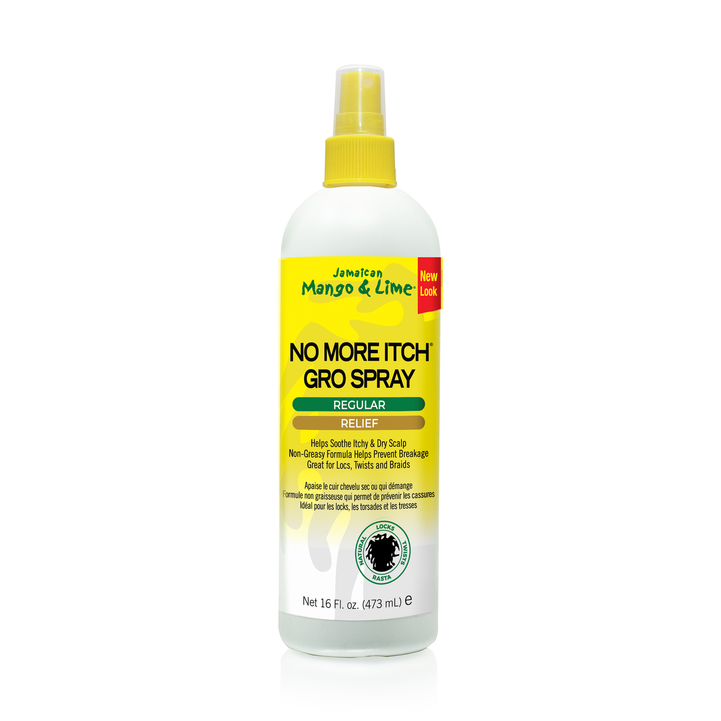 Jamaican Mango & Lime No More Itch Gro Spray 16oz