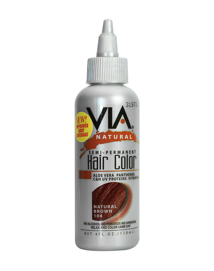 Via Natural Semi Permanent Hair Color 4oz