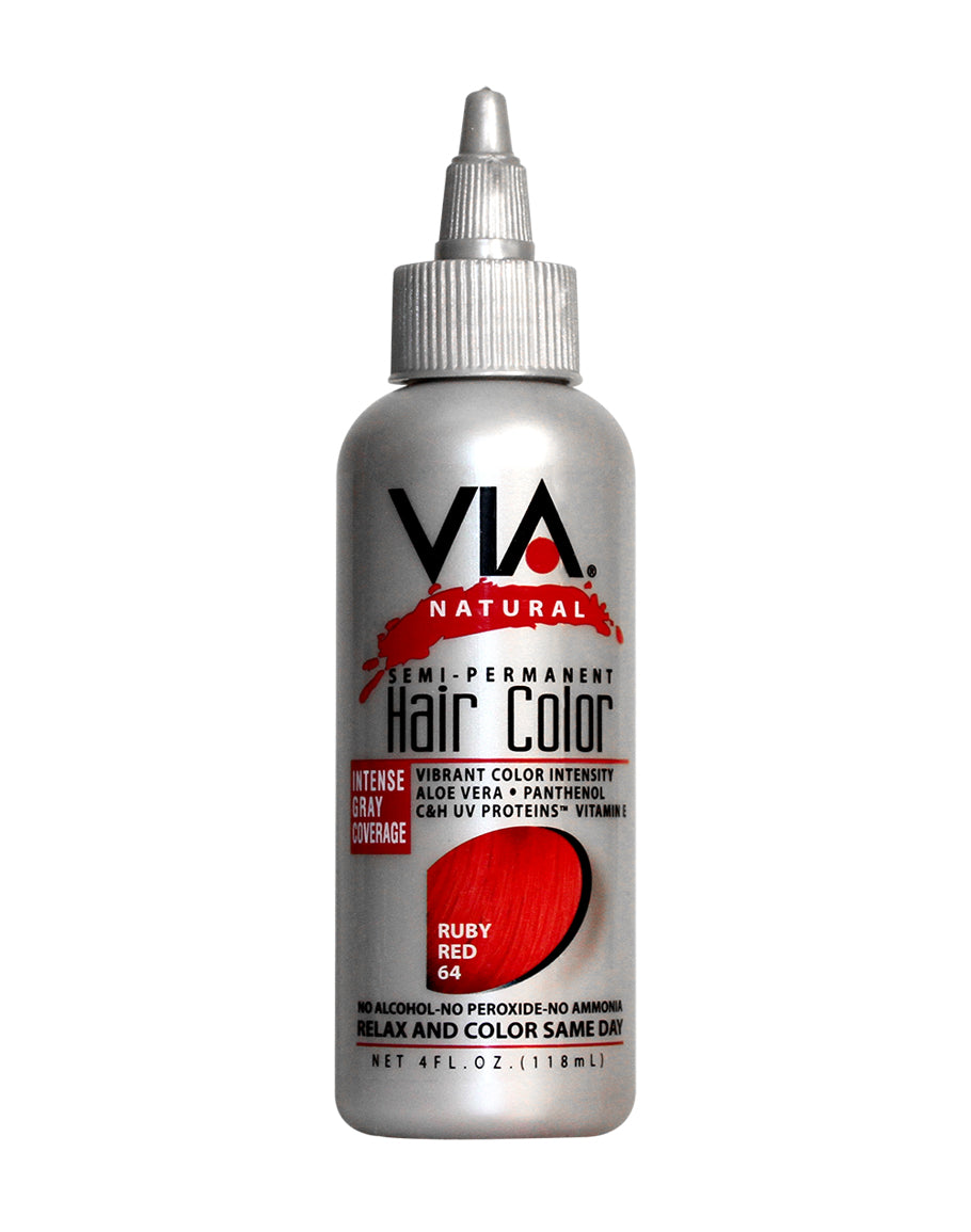 Via Natural Semi Permanent Hair Color 4oz